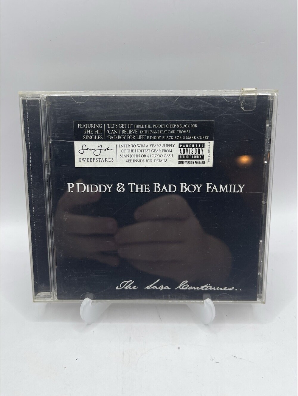 P. Diddy & The Bad Boy Family The Saga Continues CD Hip-Hop 2001 Bad Boy
